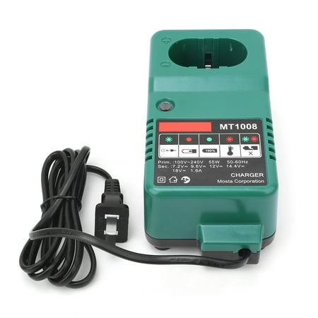 

Drill Battery Charger Stable And Reliable Performance Charger Service Life Multi-Level Protection For 7.2/9.6/12/14.4/18V Electric Drill Battery
