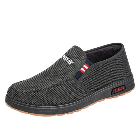 XDDST Shoes for Men Fashion Autumn and Winter Men Casual Shoes Flat Non Slip Slip On Solid Color Plush Warm and Comfortable
XDDST Shoes for Men Fashion Autumn and Winter Men Casual Shoes Flat Non Slip Slip On Solid Color Plush Warm and Comfortable