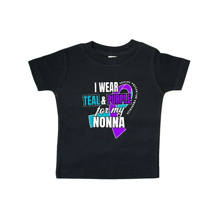 Inktastic Suicide Prevention I Wear Teal and Purple for My Nonna Gift Baby Boy or Baby Girl T-Shirt
Inktastic Suicide Prevention I Wear Teal and Purple for My Nonna Gift Baby Boy or Baby Girl T-Shirt