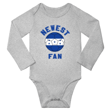 Newest Honduras Soccer Football Fan Baby Long Sleeve Bodysuit Romper (Gray 12 Months)
Newest Honduras Soccer Football Fan Baby Long Sleeve Bodysuit Romper (Gray 12 Months)