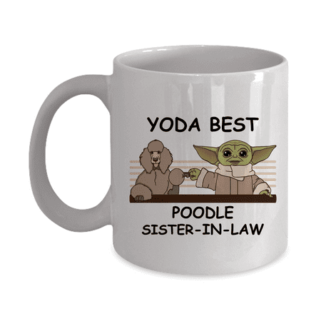 Yoda Best Poodle Papa - Novelty Gift Mugs for Dog Lovers - Co-Workers Birthday Present Anniversary Valentines Special Occasion Dads Moms Family Christmas - 11oz Funny Coffee Mug
Yoda Best Poodle Papa - Novelty Gift Mugs for Dog Lovers - Co-Workers Birthday Present Anniversary Valentines Special Occasion Dads Moms Family Christmas - 11oz Funny Coffee Mug