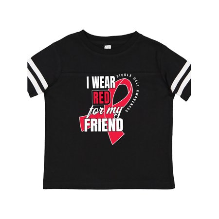 Inktastic Sickle Cell Awareness I Wear Red For My Friend Gift Toddler Boy or Toddler Girl T-Shirt
Inktastic Sickle Cell Awareness I Wear Red For My Friend Gift Toddler Boy or Toddler Girl T-Shirt