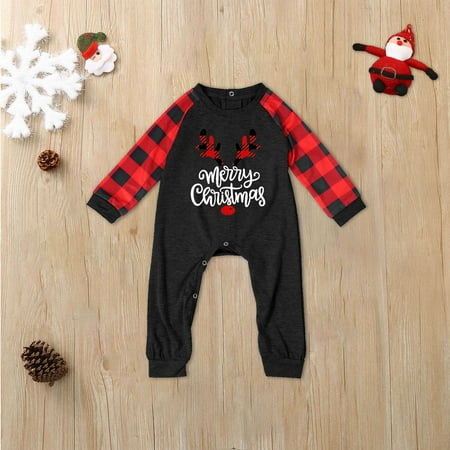 Family Matching Christmas Pajamas Set Plaid Sleeves Cute Pattern Printing Festival For Baby ParentChild Outfit
Family Matching Christmas Pajamas Set Plaid Sleeves Cute Pattern Printing Festival For Baby ParentChild Outfit