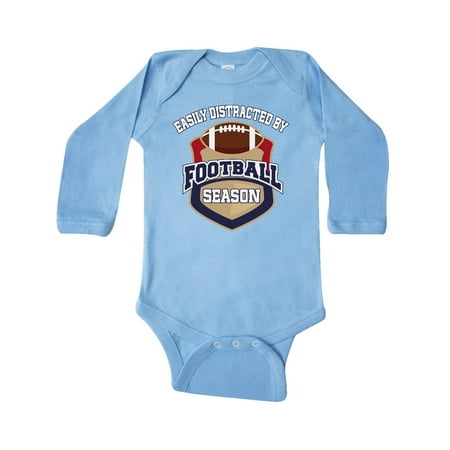 Inktastic Easily Distracted By Football Season Gift Baby Boy or Baby Girl Long Sleeve Bodysuit
Inktastic Easily Distracted By Football Season Gift Baby Boy or Baby Girl Long Sleeve Bodysuit