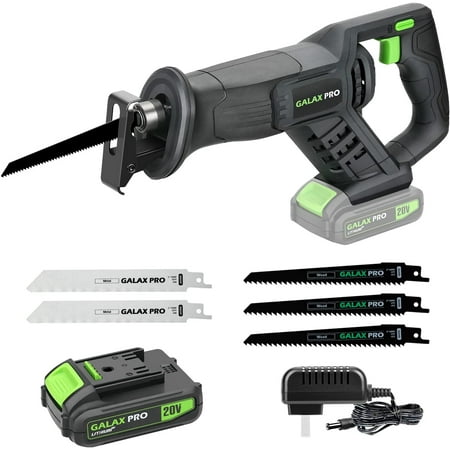 Reciprocating Saw Cordless Reciprocating Saw with battery 20V 2.0Ah Cordless Saw 3pcs 6-inch Wood Saw Blade & 2pcs 6-inch Metal Saw Blade
Reciprocating Saw Cordless Reciprocating Saw with battery 20V 2.0Ah Cordless Saw 3pcs 6-inch Wood Saw Blade & 2pcs 6-inch Metal Saw Blade