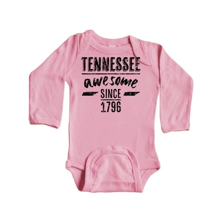 Inktastic Tennessee Awesome Since 1796 Gift Baby Boy or Baby Girl Long Sleeve Bodysuit
Inktastic Tennessee Awesome Since 1796 Gift Baby Boy or Baby Girl Long Sleeve Bodysuit