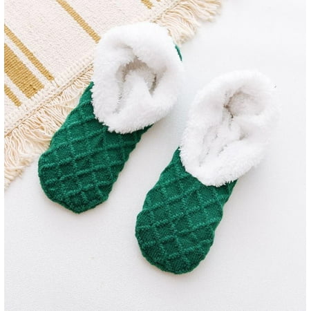 Winter Women Socks Slippers Home Floor Sock Warm Plush Bedroom Slippers Casual Non-slip Slippers Women Soft Female Shoes(Green)
Winter Women Socks Slippers Home Floor Sock Warm Plush Bedroom Slippers Casual Non-slip Slippers Women Soft Female Shoes(Green)
