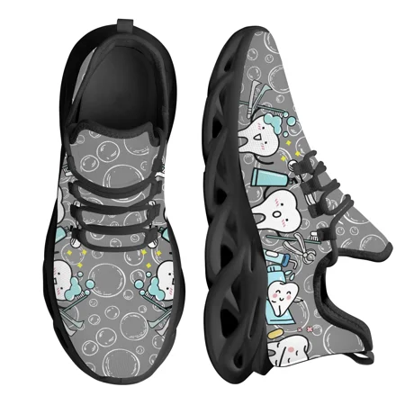Casual Women s Dental Shoes Funny Teeth Dentist Design Flats Lace-up Sneakers Spring Breathable Beach Walking Shoe
Casual Women s Dental Shoes Funny Teeth Dentist Design Flats Lace-up Sneakers Spring Breathable Beach Walking Shoe