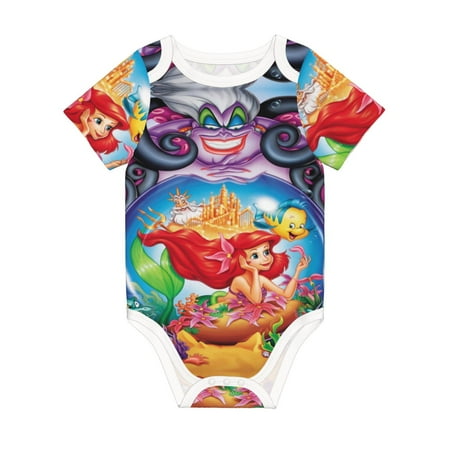 Little Mermaid Jumpsuit Newborn Baby Bodysuit Infant Outfit 0-24Months Kids Short Clothes
Little Mermaid Jumpsuit Newborn Baby Bodysuit Infant Outfit 0-24Months Kids Short Clothes