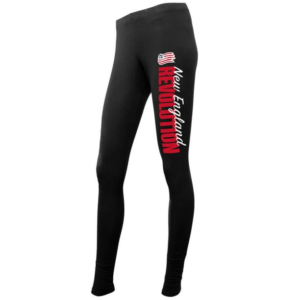 New England Revolution Concepts Sports Womens Sleep Leggings - Black