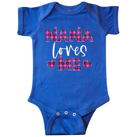 Inktastic My Nana Loves Me Hearts in Pink Plaid Gift Baby Boy or Baby Girl Bodysuit
Inktastic My Nana Loves Me Hearts in Pink Plaid Gift Baby Boy or Baby Girl Bodysuit