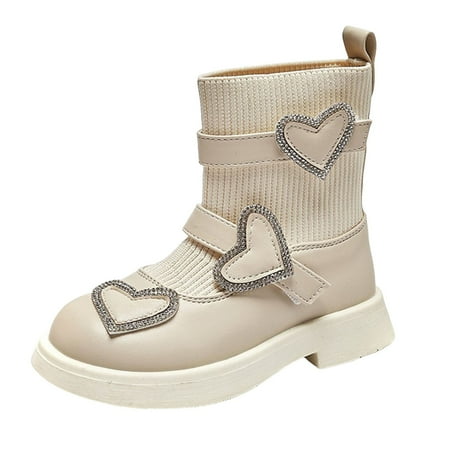 Povozer Girl s Platform Heel Ankle Boots Sole Side Zipper Round Toe Chelsea Booties(Beige 6-7 Years)
Povozer Girl s Platform Heel Ankle Boots Sole Side Zipper Round Toe Chelsea Booties(Beige 6-7 Years)