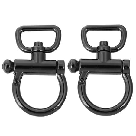 2pcs Bag Shoulder Strap Buckles Metal Ring Buckles DIY Connecting Buckles