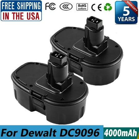 2 Pack Replace For Dewalt 18V 2.0Ah Ni-Cd XRP Battery DW9095 DC9098 DC9096-2 US 
2 Pack Replace For Dewalt 18V 2.0Ah Ni-Cd XRP Battery DW9095 DC9098 DC9096-2 US