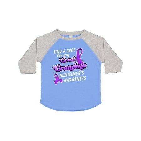 Inktastic Alzheimer s Awareness Find a Cure for my Great Grandma Gift Toddler Boy or Toddler Girl T-Shirt
Inktastic Alzheimer s Awareness Find a Cure for my Great Grandma Gift Toddler Boy or Toddler Girl T-Shirt