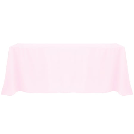 Ultimate Textile (2 Pack) 108 x 132-Inch Rectangular Polyester Linen Tablecloth with Rounded Corners - for Wedding Restaurant or Banquet use Blush Ice Pink
Ultimate Textile (2 Pack) 108 x 132-Inch Rectangular Polyester Linen Tablecloth with Rounded Corners - for Wedding Restaurant or Banquet use Blush Ice Pink