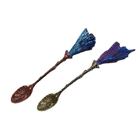 MEGAWHEELS Crystal Head Mixing Spoon Blue Spoon Crystal Spoon Black Tourmaline Spoon Durable Safe Elegant for Coffee Espresso or Tea
MEGAWHEELS Crystal Head Mixing Spoon Blue Spoon Crystal Spoon Black Tourmaline Spoon Durable Safe Elegant for Coffee Espresso or Tea