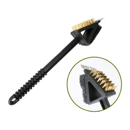 3 in 1 BBQ Brush Practical Outdoor Picnic Long Handle Copper Wire Barbecue Brush Cleaning Oven
3 in 1 BBQ Brush Practical Outdoor Picnic Long Handle Copper Wire Barbecue Brush Cleaning Oven