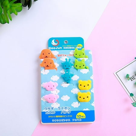 1 Set Kids Fruit Forks Pick Kid Bento Chopsticks Mini Cute Animals Plants Snack Ca Dessert Food Pick Toothpick Decor
1 Set Kids Fruit Forks Pick Kid Bento Chopsticks Mini Cute Animals Plants Snack Ca Dessert Food Pick Toothpick Decor
