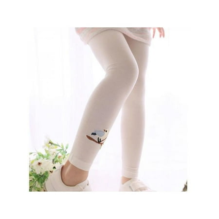 Girls Children Full Length Cotton Leggings Kids Pants
