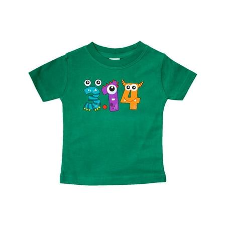 Inktastic Monsters Like Pi- Pi Day numbers Gift Baby Boy or Baby Girl T-Shirt