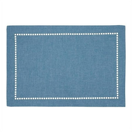SARO 9738.DN1319B 13 x 19 in. Oblong Denim Laser-Cut Hemstitch Placemats Set of 4
SARO 9738.DN1319B 13 x 19 in. Oblong Denim Laser-Cut Hemstitch Placemats Set of 4