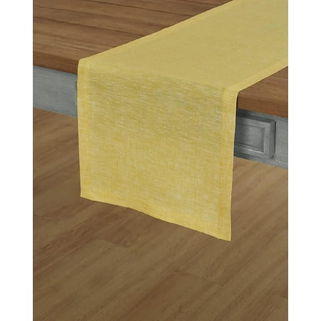 Linen Table Runner – Chambray Lemon Yellow Athena 14 x 60 Inches – 100% Pure Linen Table Runner – Machine Washable and Handcrafted from European Flax
Linen Table Runner – Chambray Lemon Yellow Athena 14 x 60 Inches – 100% Pure Linen Table Runner – Machine Washable and Handcrafted from European Flax