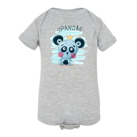 Panda Baby With A Crown Bodysuit Infant -Image by Shutterstock 18 Months