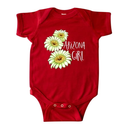 Inktastic Arizona Girl Saguaro Cactus Flowers Gift Baby Girl Bodysuit