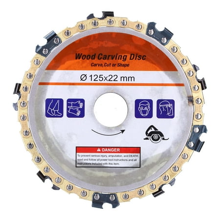 Chainsaw Wheel Woodcarving Accessories Angle Grinder Chain Disc Wear Resistance High Efficiency 5in For Shaping For Cutting
Chainsaw Wheel Woodcarving Accessories Angle Grinder Chain Disc Wear Resistance High Efficiency 5in For Shaping For Cutting
