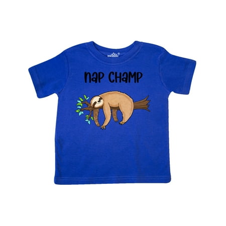 Inktastic Nap Champ Cute Sleeping Sloth Gift Toddler Boy or Toddler Girl T-Shirt
Inktastic Nap Champ Cute Sleeping Sloth Gift Toddler Boy or Toddler Girl T-Shirt