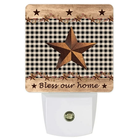 4th of July Patriotic Stars Night Light - Auto Sensor Plug-in LED Nightlight for Living - Dusk to Dawn - Energy Saving - 3in W x 4.5in D x 2in H
4th of July Patriotic Stars Night Light - Auto Sensor Plug-in LED Nightlight for Living - Dusk to Dawn - Energy Saving - 3in W x 4.5in D x 2in H