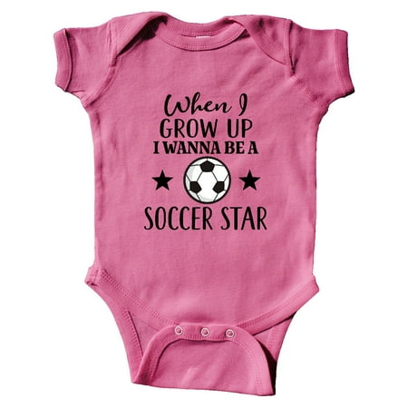 Inktastic Future Soccer Star Gift Baby Boy or Baby Girl Bodysuit
Inktastic Future Soccer Star Gift Baby Boy or Baby Girl Bodysuit