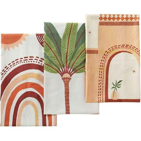 Folkulture Tea Towels or Kitchen Towels with Hanging Loop 20 X 26 Inches Boho Dish Towels 100% Cotton Set of 3 Desert
Folkulture Tea Towels or Kitchen Towels with Hanging Loop 20 X 26 Inches Boho Dish Towels 100% Cotton Set of 3 Desert