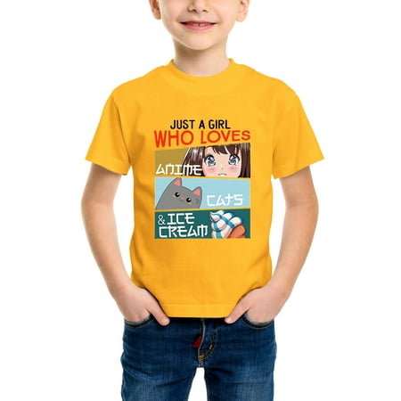 Envmenst Boys Short Sleeve T-Shirt Just A Girl Who Loves Anime Japanese Kawaii Cartoon Cute Gift Kids Girls Cotton Tees Unisex
Envmenst Boys Short Sleeve T-Shirt Just A Girl Who Loves Anime Japanese Kawaii Cartoon Cute Gift Kids Girls Cotton Tees Unisex