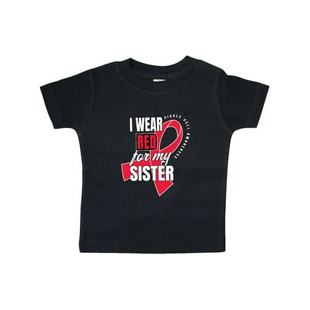 Inktastic Sickle Cell Awareness I Wear Red For My Sister Gift Baby Boy or Baby Girl T-Shirt
Inktastic Sickle Cell Awareness I Wear Red For My Sister Gift Baby Boy or Baby Girl T-Shirt