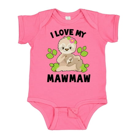 Inktastic Cute Sloth I Love My Mawmaw with Green Leaves Gift Baby Boy or Baby Girl Bodysuit
Inktastic Cute Sloth I Love My Mawmaw with Green Leaves Gift Baby Boy or Baby Girl Bodysuit