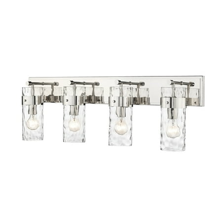 Z-Lite 3035-4V Fontaine 4 Light 34 Wide Bathroom Vanity Light - Nickel
Z-Lite 3035-4V Fontaine 4 Light 34 Wide Bathroom Vanity Light - Nickel