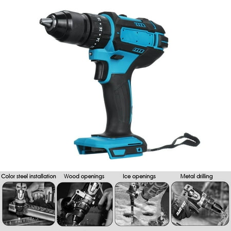3 in 1 Electric Cordless Impact Drill 18V Electric Screwdriver Drill Power Tool
3 in 1 Electric Cordless Impact Drill 18V Electric Screwdriver Drill Power Tool