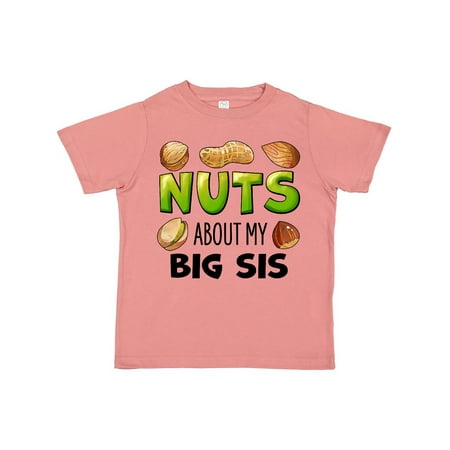 Inktastic Nuts About My Big Sis Peanut Almond Pistachio Gift Toddler Boy or Toddler Girl T-Shirt
Inktastic Nuts About My Big Sis Peanut Almond Pistachio Gift Toddler Boy or Toddler Girl T-Shirt