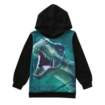 Dadaria Toddler Sweatshirt 2-7T Children Boys Girls Long Sleeves Cartoon Dinosaur Printed Hooded Sweater Clothes Black 140 Toddler
Dadaria Toddler Sweatshirt 2-7T Children Boys Girls Long Sleeves Cartoon Dinosaur Printed Hooded Sweater Clothes Black 140 Toddler