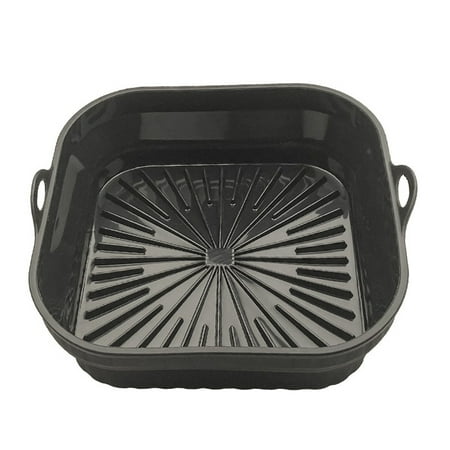 CUH Liner Heat Resistant Basket Mat Air Fryer Easy Cleaning Silicone Pot Reusable Baking Accessories Round Kitchen Tool Non-Stick Square Black 20.5cm*20.5cm
CUH Liner Heat Resistant Basket Mat Air Fryer Easy Cleaning Silicone Pot Reusable Baking Accessories Round Kitchen Tool Non-Stick Square Black 20.5cm*20.5cm
