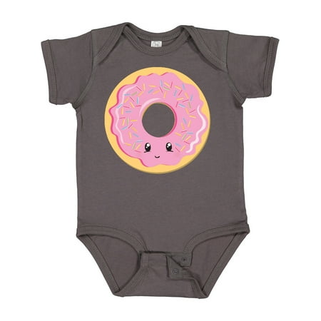 Inktastic Light Pink Donut Gift Baby Boy or Baby Girl Bodysuit