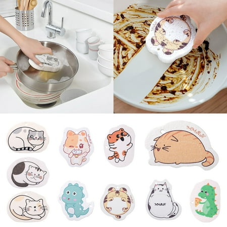 Cartoon Printing Compressed Wood Pulp Sponge Wipe Decontamination Cleaning Brush Cleaning Brush ViLaViDe
Cartoon Printing Compressed Wood Pulp Sponge Wipe Decontamination Cleaning Brush Cleaning Brush ViLaViDe