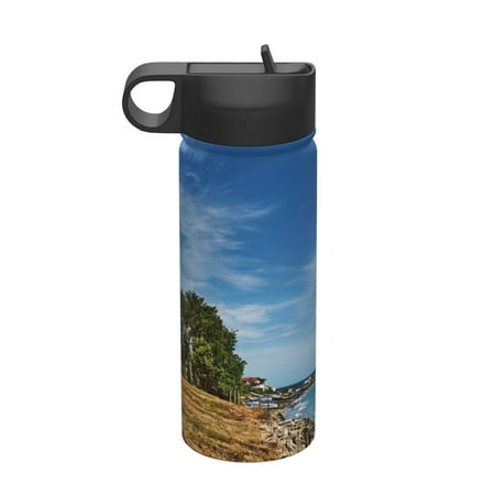 Qekee Lighthous Print 18OZ Sports Insulated Kettle Coffee Mug Travel Tea Mug Thermos Cup 18 Stainless Steel Water Bottle For Running Hiking Cycling
Qekee Lighthous Print 18OZ Sports Insulated Kettle Coffee Mug Travel Tea Mug Thermos Cup 18 Stainless Steel Water Bottle For Running Hiking Cycling