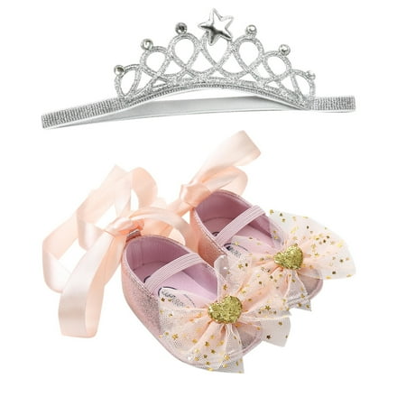 Rovga Children S Shoes First Walkers Toddler Baby Girls Prewalker Bowknot Princess Shoes+ Headband Set
Rovga Children S Shoes First Walkers Toddler Baby Girls Prewalker Bowknot Princess Shoes+ Headband Set