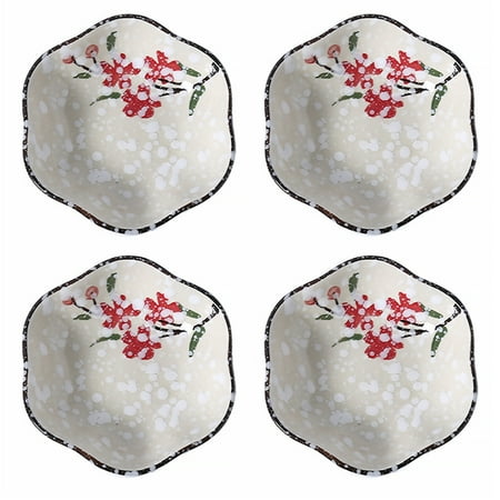 FRCOLOR 4pcs Ceramics Seasoning Saucers Japanese Style Seasoning Dishes Condiment Dishes
FRCOLOR 4pcs Ceramics Seasoning Saucers Japanese Style Seasoning Dishes Condiment Dishes