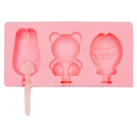 Papaba Popsicle Mold 1 Set Ice Cream Maker Food Grade Heat Resistant Reusable 3-Cavity Type Ice Cream Mold Kitchen Tools
Papaba Popsicle Mold 1 Set Ice Cream Maker Food Grade Heat Resistant Reusable 3-Cavity Type Ice Cream Mold Kitchen Tools