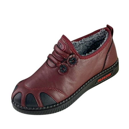 Fashion Winter Women Snow Boots Flat Soles Soft Soles Non-Slip Waterproof Uppers Round Toe Slip On Colorblock Plush For Warm Comfort
Fashion Winter Women Snow Boots Flat Soles Soft Soles Non-Slip Waterproof Uppers Round Toe Slip On Colorblock Plush For Warm Comfort