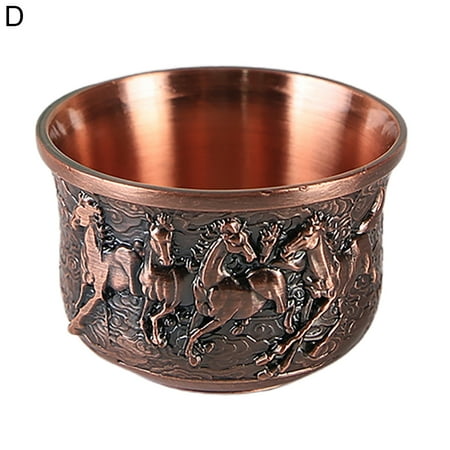 Meizhencang Teacup Anti-slip Compact Size Zinc Alloy Aesthetic Relief Pattern Liquor Cup for Banquet
Meizhencang Teacup Anti-slip Compact Size Zinc Alloy Aesthetic Relief Pattern Liquor Cup for Banquet